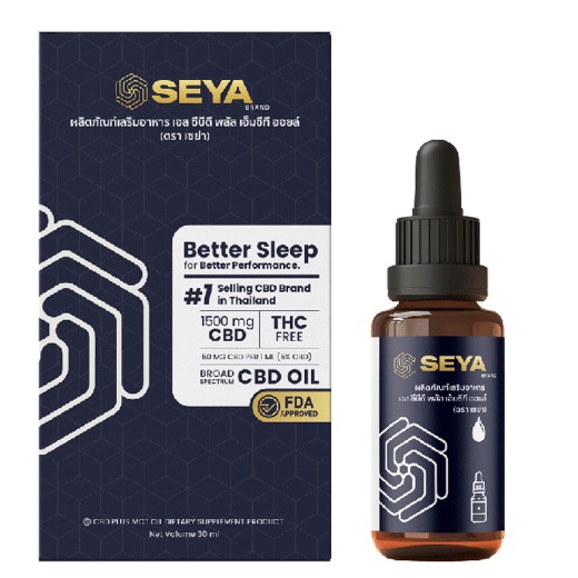 SEYA Broad Spectrum CBD Oil 1500mg product image